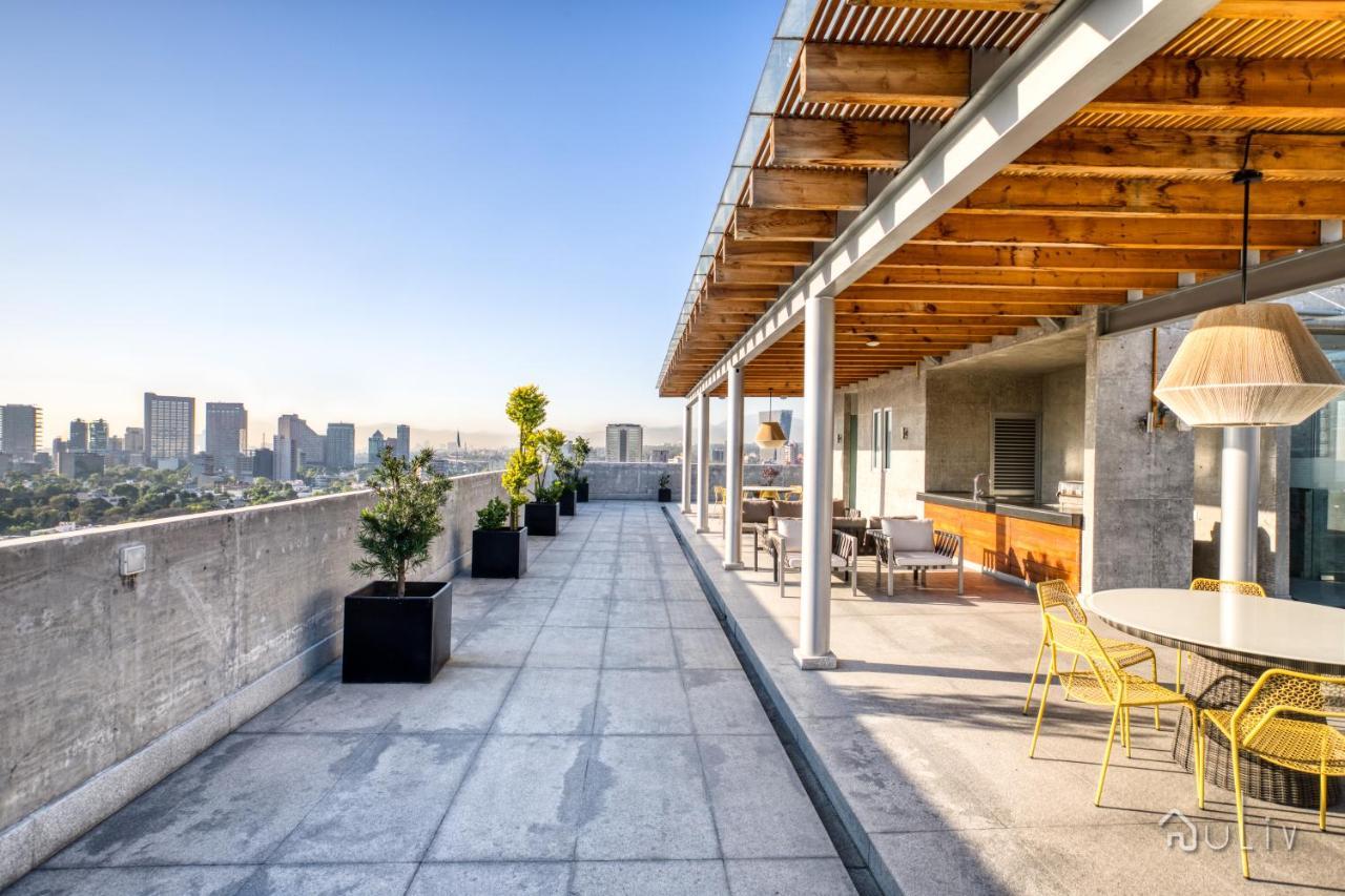 Uliv Polanco Aparthotel Mexico City Ngoại thất bức ảnh
