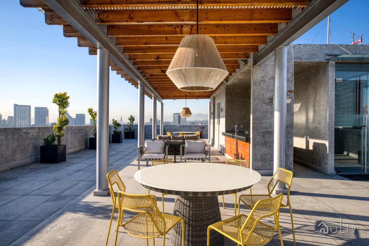 Uliv Polanco Aparthotel Mexico City Ngoại thất bức ảnh