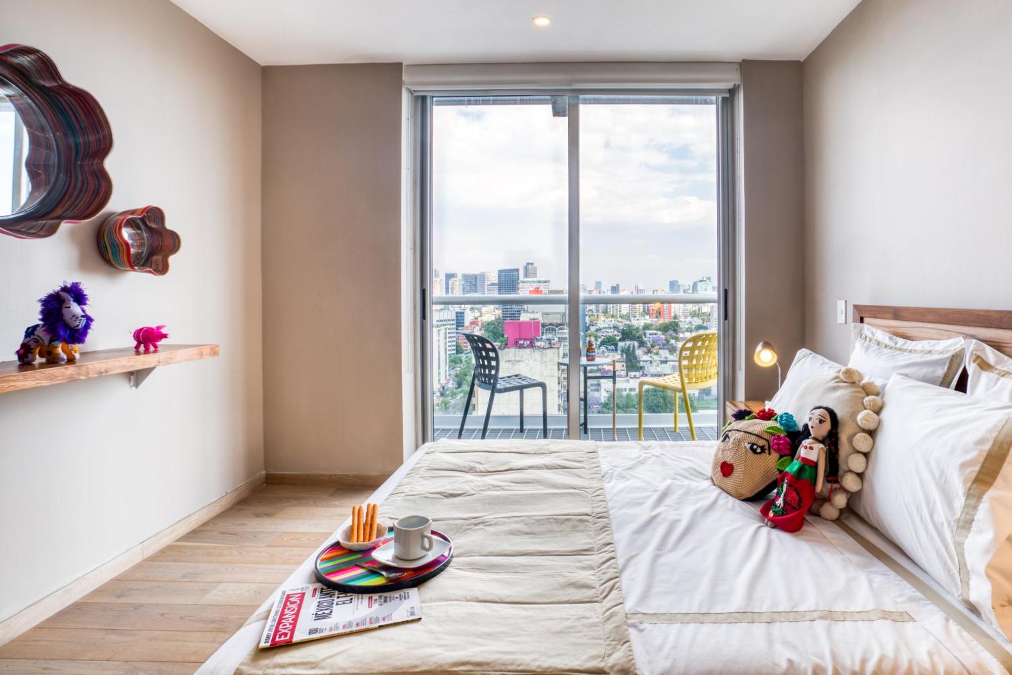 Uliv Polanco Aparthotel Mexico City Phòng bức ảnh