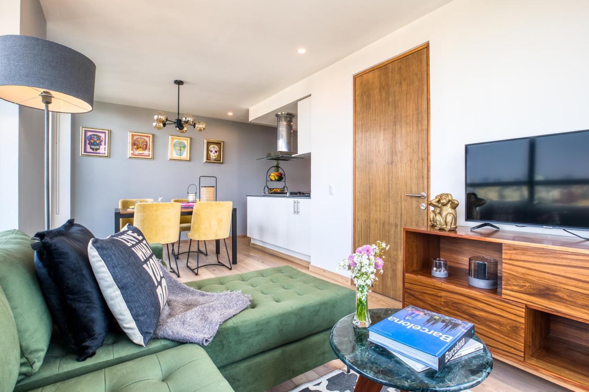 Uliv Polanco Aparthotel Mexico City Phòng bức ảnh