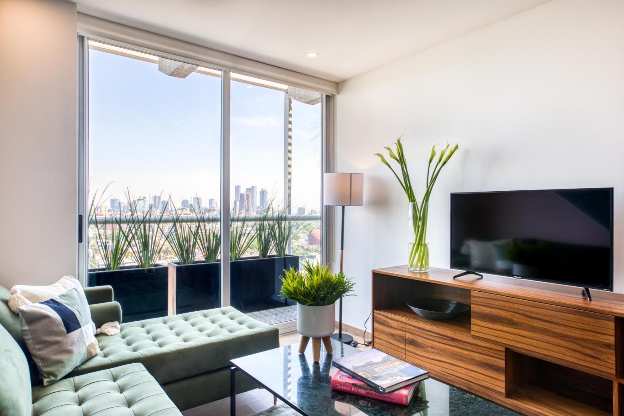 Uliv Polanco Aparthotel Mexico City Phòng bức ảnh