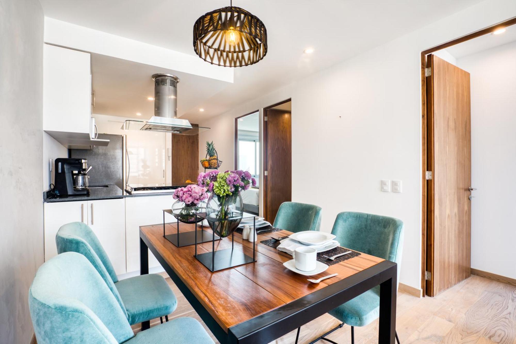 Uliv Polanco Aparthotel Mexico City Phòng bức ảnh